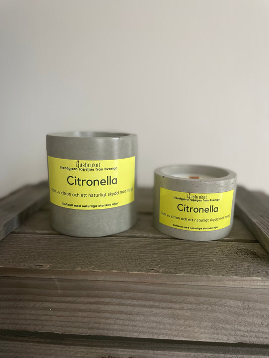 Citronella med eterisk olja, litet